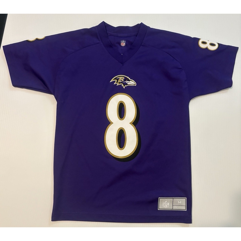 Baltimore Ravens Lamar Jackson Youth Medium Nike Game Jersey - Purple